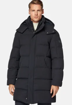 Blousons-Boggi Milano Parka En Nylon En Plume D'Oie BTech bleu marine