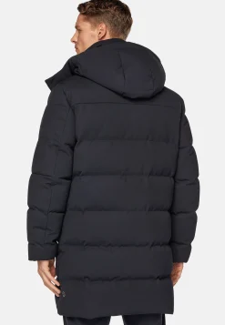Blousons-Boggi Milano Parka En Nylon En Plume D'Oie BTech bleu marine
