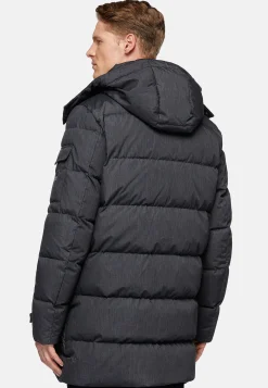 Blousons-Boggi Milano Parka En Tissu Technique Plume D'Oie BTech