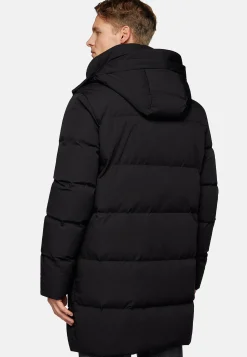 Blousons-Boggi Milano Parka Technique En Duvet Noir