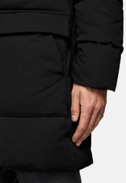 Blousons-Boggi Milano Parka Technique En Duvet Noir