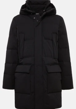 Blousons-Boggi Milano Parka Technique En Duvet Noir
