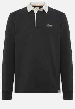 Polos-Boggi Milano Polo En Coton Noir