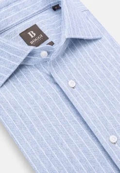 Chemises Polo-Boggi Milano Polo En Jersey De Coton Regular Fit Bleu clair