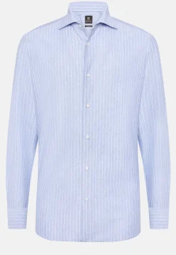 Chemises Polo-Boggi Milano Polo En Jersey De Coton Regular Fit Bleu clair