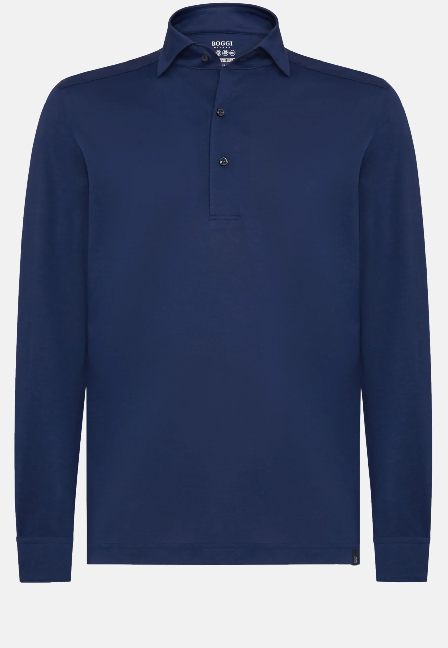 Polos-Boggi Milano Polo En Jersey Japonais