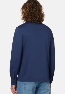 Polos-Boggi Milano Polo En Jersey Japonais