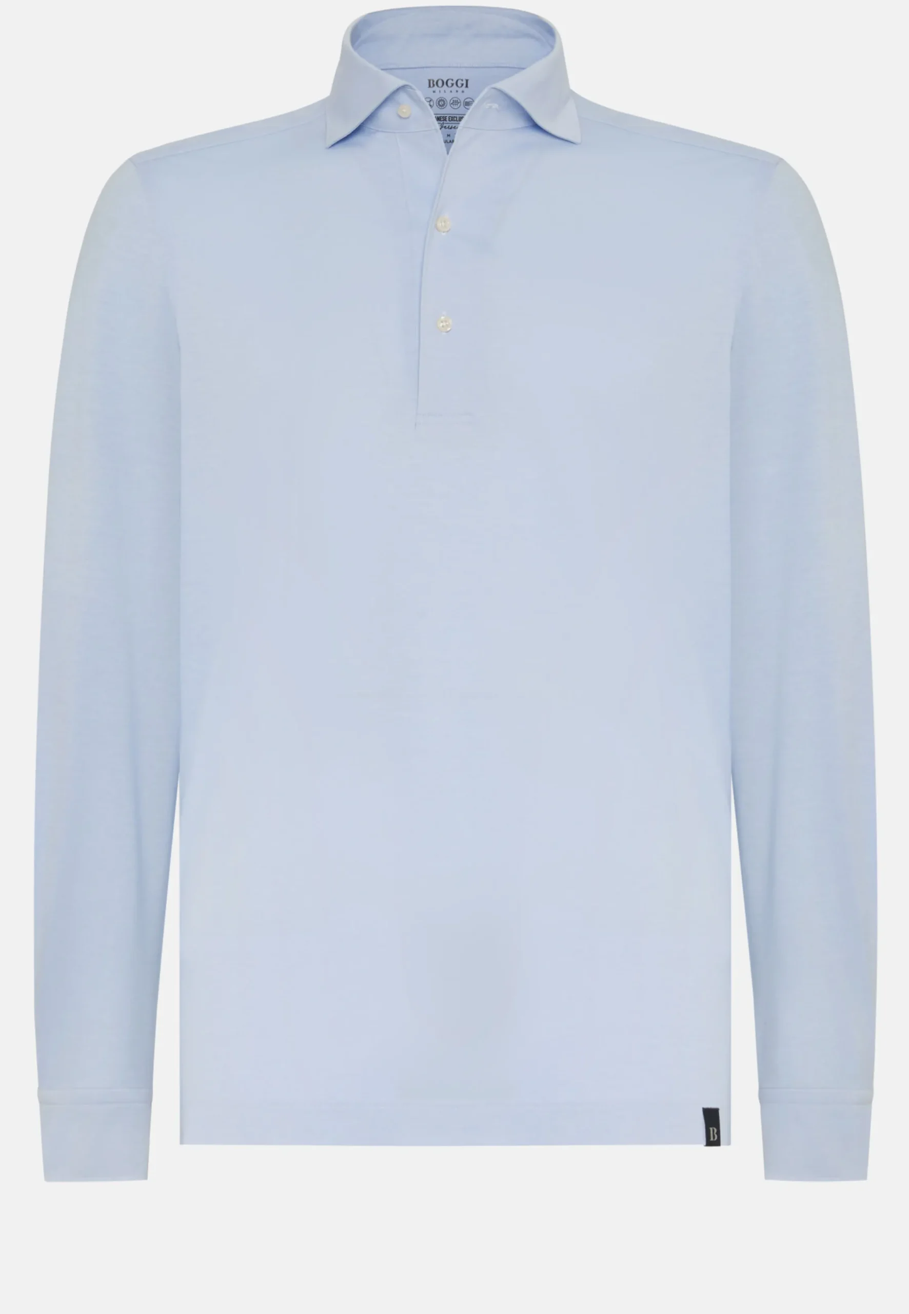 Polos-Boggi Milano Polo En Jersey Japonais