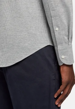 Chemises Polo-Boggi Milano Polo En Jersey Japonais Regular Fit Gris