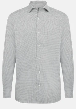 Chemises Polo-Boggi Milano Polo En Jersey Japonais Regular Fit Gris