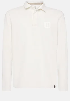 Polos-Boggi Milano Polo Rugby En Jersey De Coton Mélangé Regular Fit