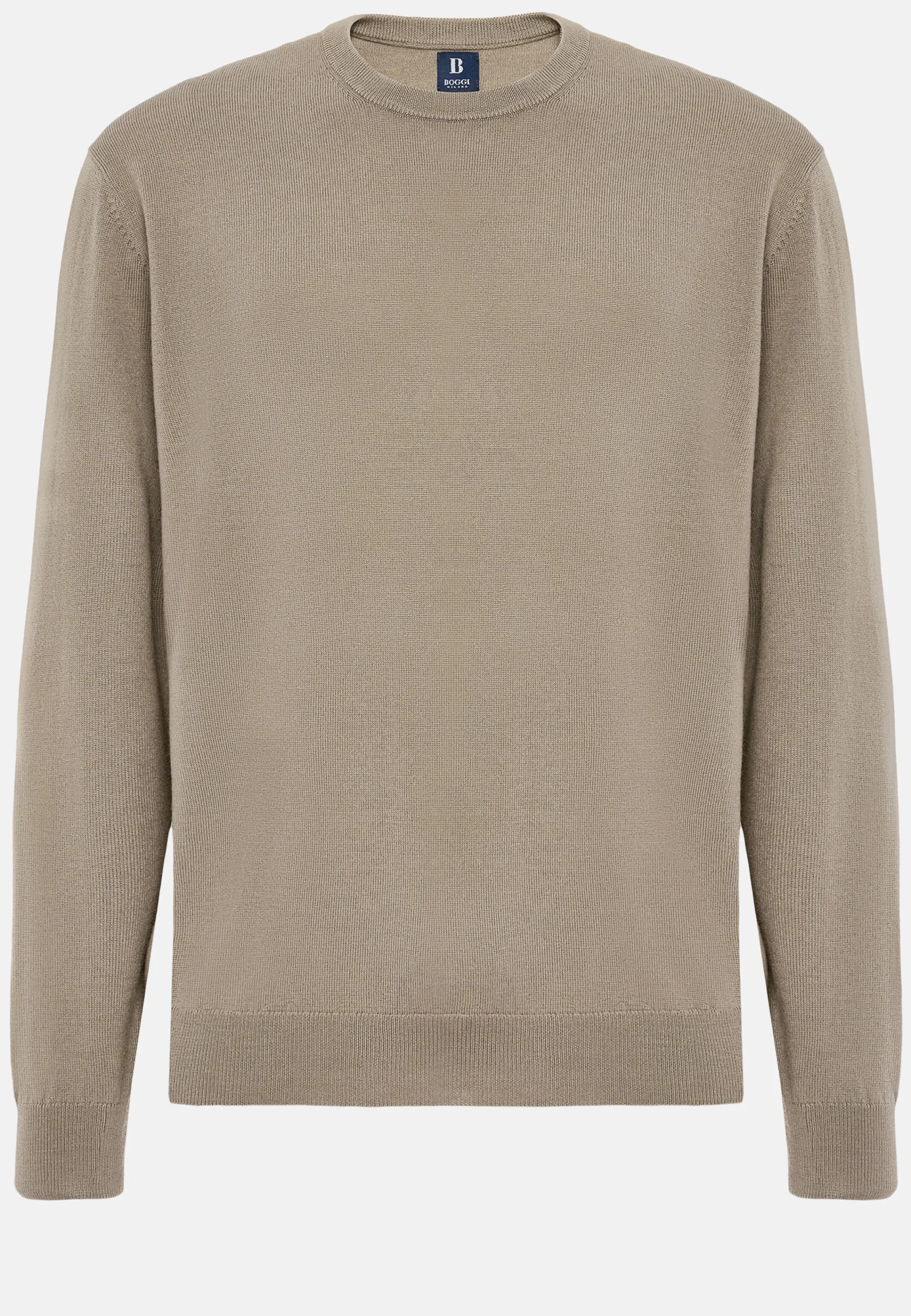 Tricots-Boggi Milano Pull Col Rond En Laine Mérinos