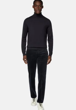 Tricots-Boggi Milano Pull Col Roulé En Laine Mérinos