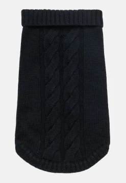 Petwear-Boggi Milano Pull Col Roulé Pour Chien En Pure Laine Mérinos bleu marine