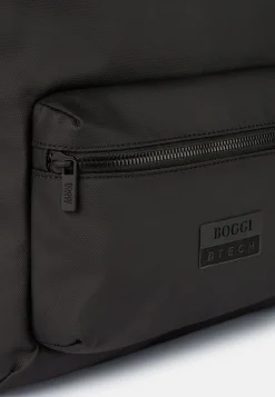 Sacs À Dos Et Trolleys-Boggi Milano Sac À Dos En Tissu Technique Avec Polyester Recyclé Noir