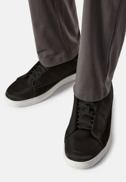 Sneakers-Boggi Milano Sneakers À Lacets En Tissu Technique Noir