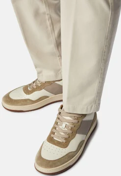 Sneakers-Boggi Milano Sneakers En Cuir Beige