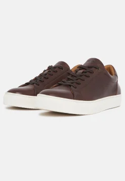 Sneakers-Boggi Milano Sneakers Marron En Cuir