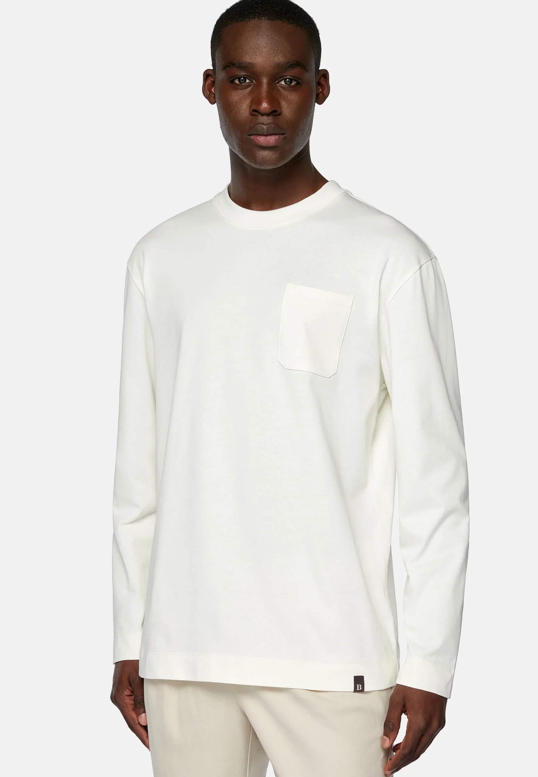 T-Shirts-Boggi Milano T-shirt En Coton Bio Mélangé