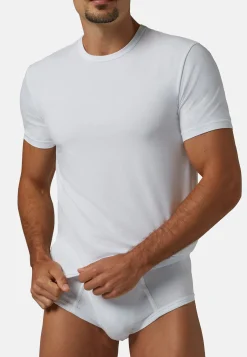 Sous-Vêtements Et Pyjamas-Boggi Milano T-shirt En Jersey De Coton Stretch