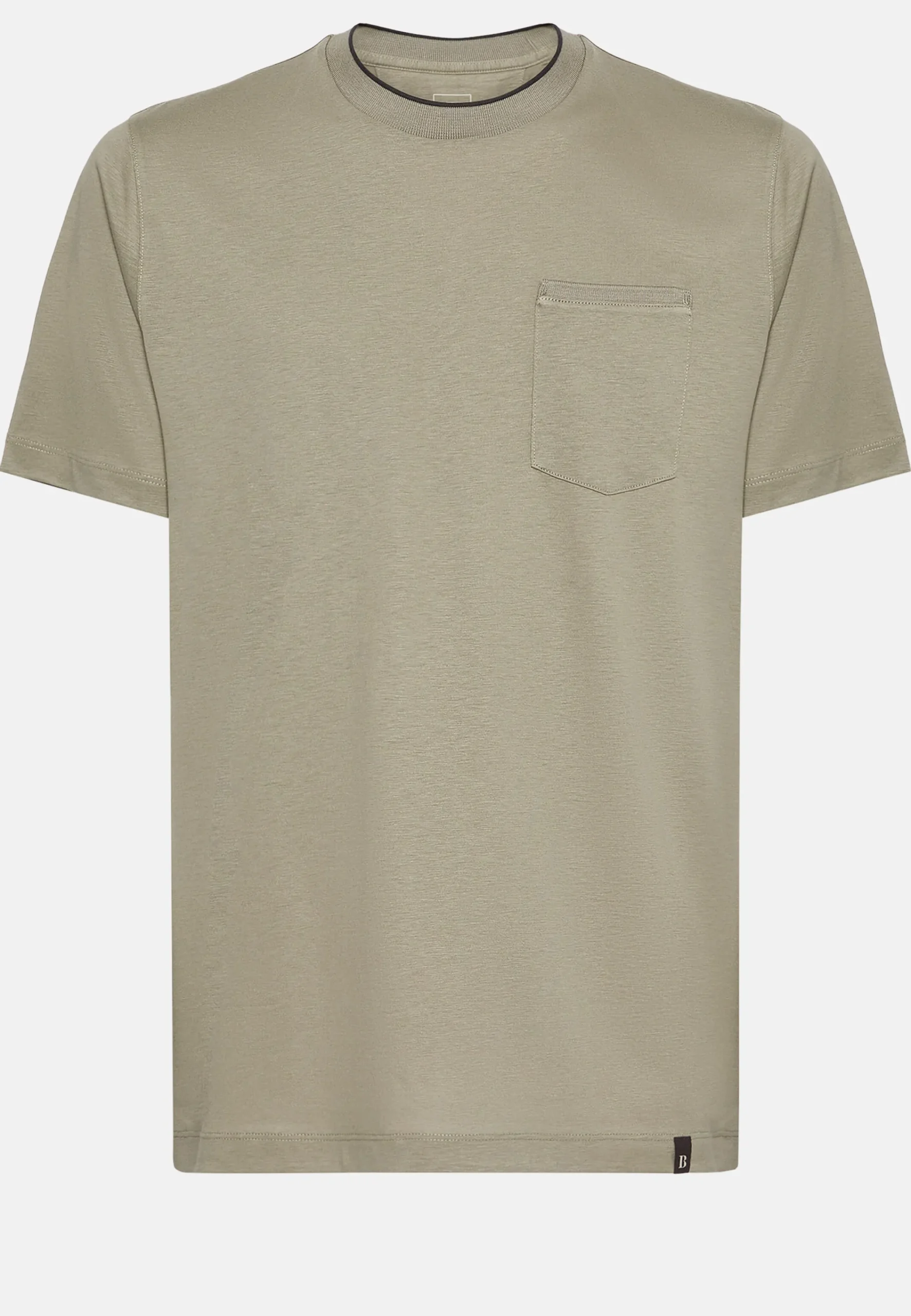 T-Shirts-Boggi Milano T-Shirt En Jersey De Coton Et Tencel