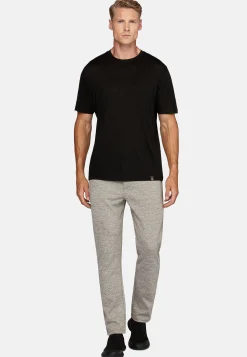 T-Shirts-Boggi Milano T-shirt En Laine Mélangée Tencel