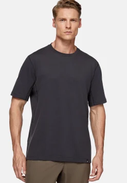 T-Shirts-Boggi Milano T-shirt En Piqué Performant