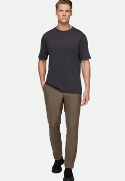 T-Shirts-Boggi Milano T-shirt En Piqué Performant