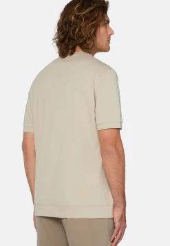 T-Shirts-Boggi Milano T-shirt En Piqué Performant