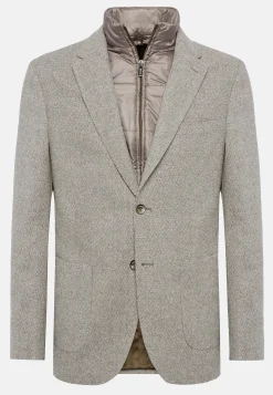 Vestes-Boggi Milano Veste Avec Gilet En Laine Mélangée