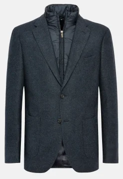 Vestes-Boggi Milano Veste Avec Gilet En Laine Mélangée