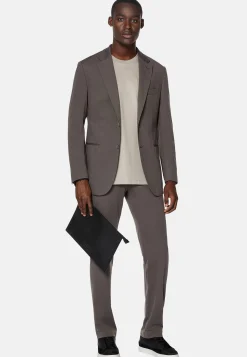 Vestes-Boggi Milano Veste B Tech En Nylon Gris Foncé