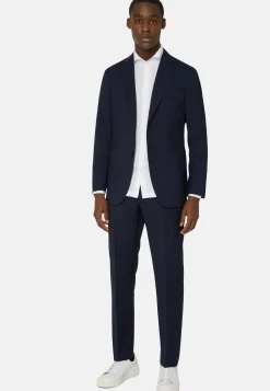 Vestes-Boggi Milano Veste Bleue En Laine B Aria bleu marine