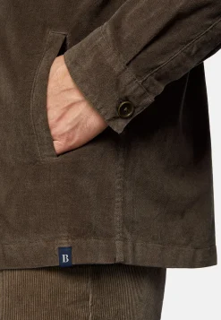 Surchemise & Shirt Jackets-Boggi Milano Veste Chemise En Moleskine