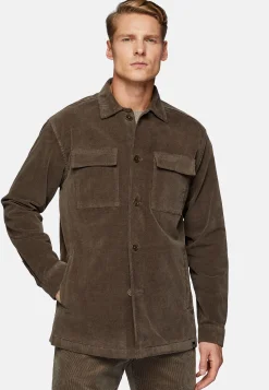 Surchemise & Shirt Jackets-Boggi Milano Veste Chemise En Moleskine