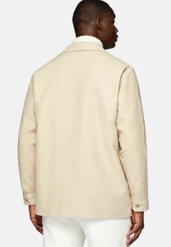 Surchemise & Shirt Jackets|Vestes-Boggi Milano Veste Chemise En Moleskine Link Sable