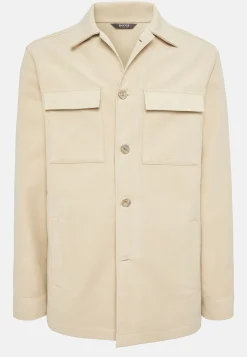 Surchemise & Shirt Jackets|Vestes-Boggi Milano Veste Chemise En Moleskine Link Sable
