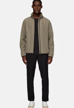 Blousons-Boggi Milano Veste En Nylon Extensible Military Green