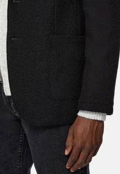 Vestes-Boggi Milano Veste e B Jersey En Pure Laine Noir