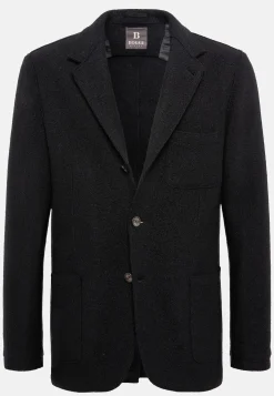 Vestes-Boggi Milano Veste e B Jersey En Pure Laine Noir