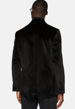 Vestes-Boggi Milano Veste e En Velours De Coton Noir