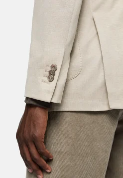 Vestes-Boggi Milano Veste Sable B Jersey En Coton Cachemire Et Tencel